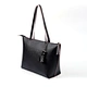 black shoulder purse